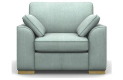 Heart of House Lincoln Fabric Chair - Blue